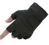 TG05 Men's Black S.o.l.a.g. Special Ops 1/2 Finger Light Assault Gloves Tactical Fingerless Half Finger Gloves