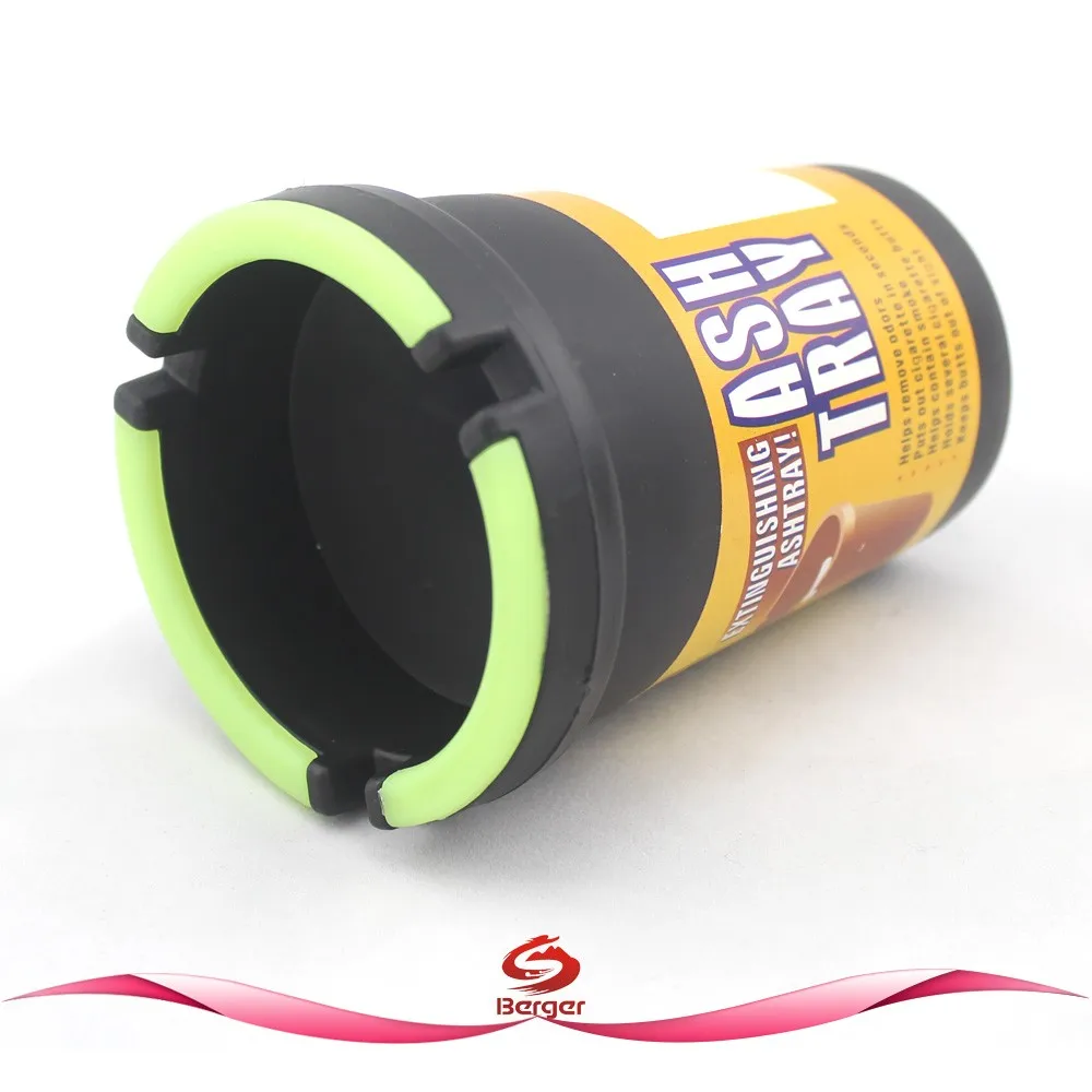 Glow In The Dark Selfextinguishing Car Use Portable Ashtray Buy