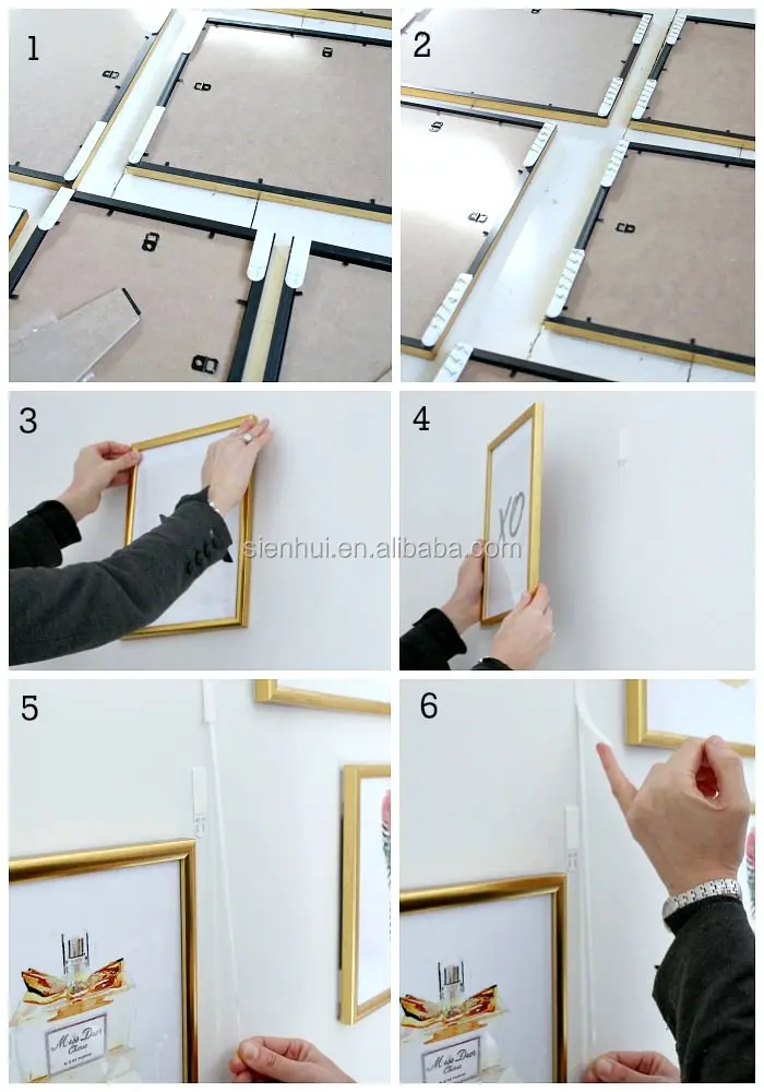 Как правильно повесить картину на стену