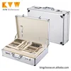 143pcs flatware stainless steel cutlery set with Aluminum case