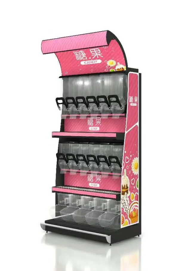 Best Selling Candy Display Rack Candy Shelf With High Quality Candy Box