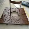 Unique products 2019 corten steel metal Tree Pool Grate for Garden Furniture