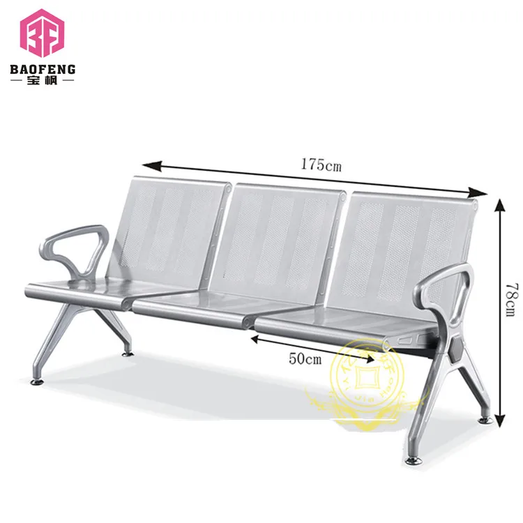 Hot Sale Cheap 3-seater Waiting Area Chair For Bank ...