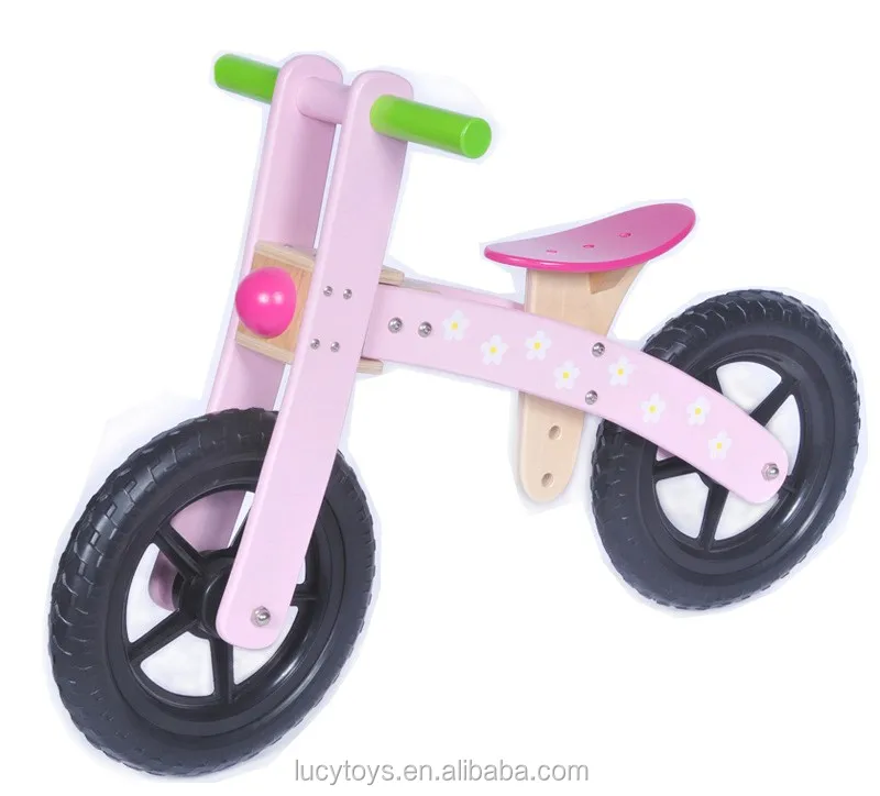pink balance bike for 2 year old