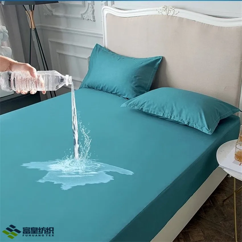 Waterproof Terry Towelling Tpu Mattress Protector Fabric - Buy ...