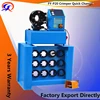 CE automatic pipe crimper 3.75KW/380V fitting crimping machine 2 inch hydraulic hose pressing machine with quick change tool