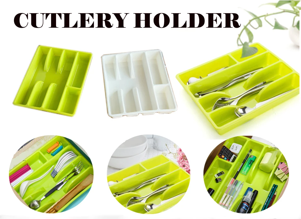 Factory Price kitchen utensils rack square strainer cutlery holder