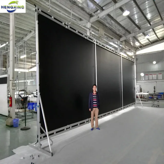 Projector Cinema Outdoor Of Fast Fold Screen With 3d Silver Screen