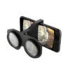 2018 new mini plastic foldable Vr 3D glass for mobile phone ROHS, CE certificates 3d glasses for gift abs foldable google vr