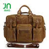 JIANUO New special fine handbags big size fashion handbag men