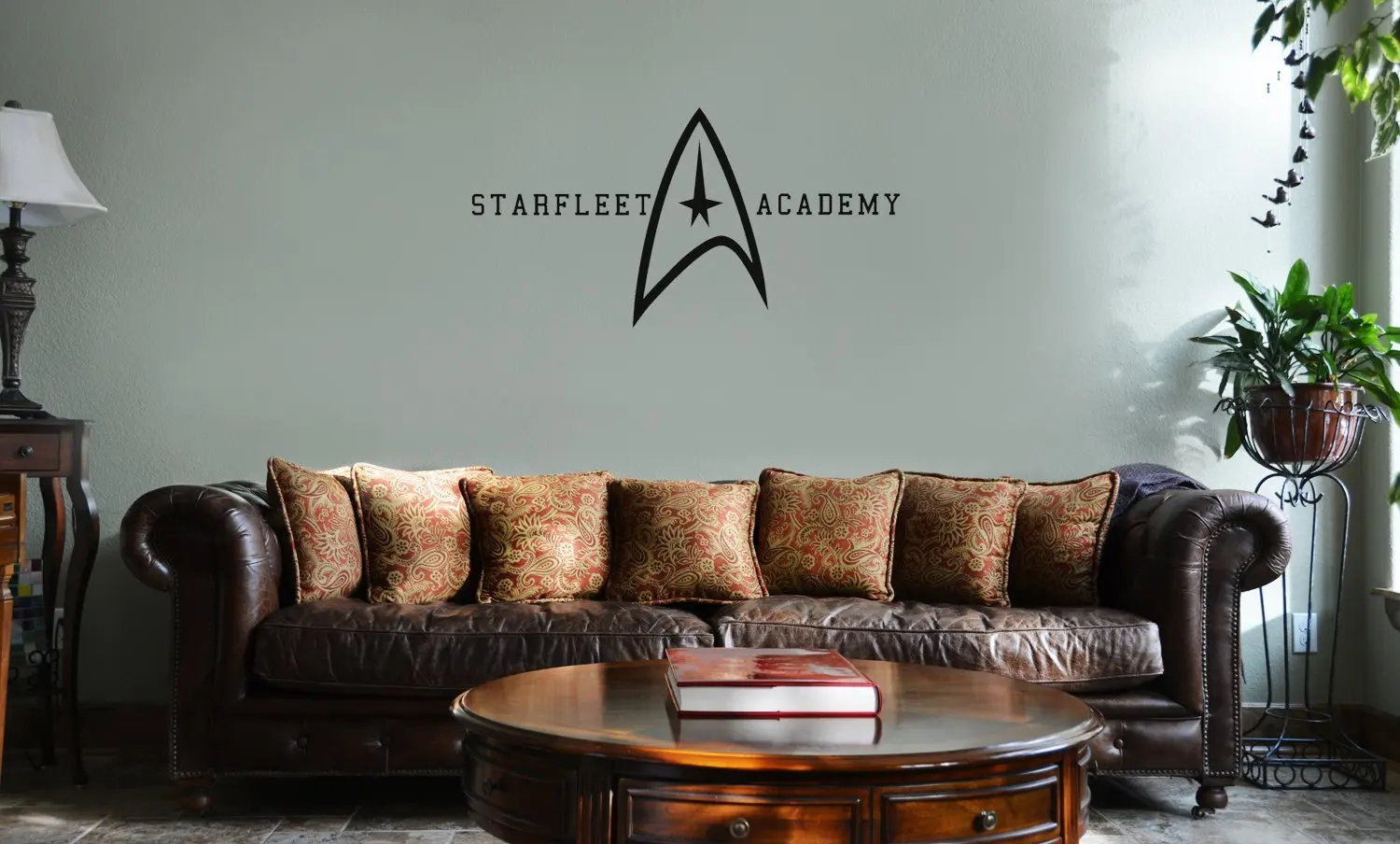 DECAL SERPENT Starfleet Academy Star Trek Inspired Vinyl Wall Mural Decal Home Decor Sticker (BLACK)