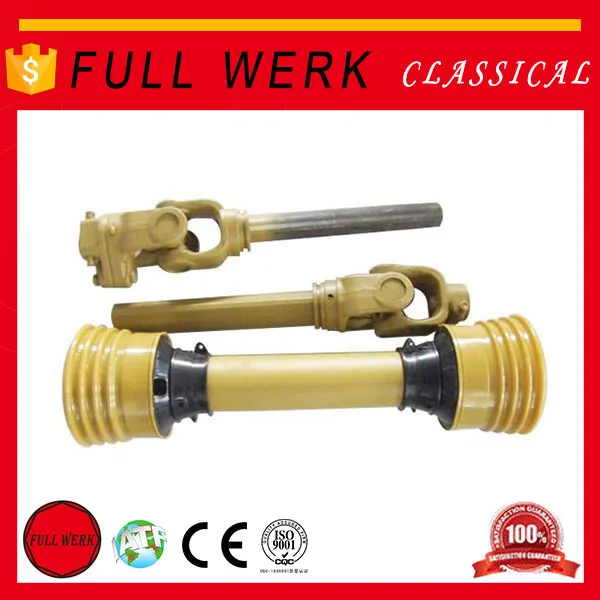 Rotary Tillers Pto Shafts 1 3/8" 6 Spline And Shear Pin Clutch With Ce