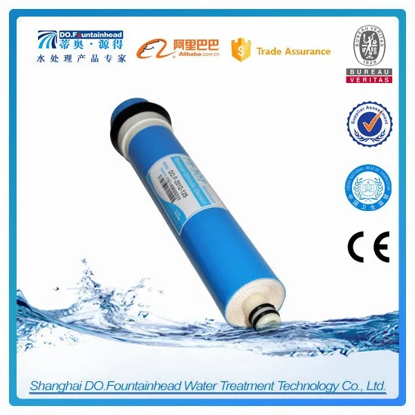 Hot sell water filter parts 125GPD ro membrane with good quality