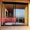 Aluminum profile cheap house sliding window with mosquito net for sale price