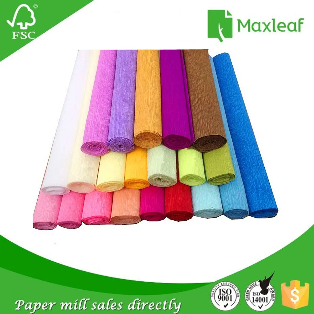 50*150cm Decorative Color Crepe Paper Buy Decorative Color Crepe