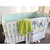 100 cotton cartoon mobiles elephant unisex baby crib bedding set