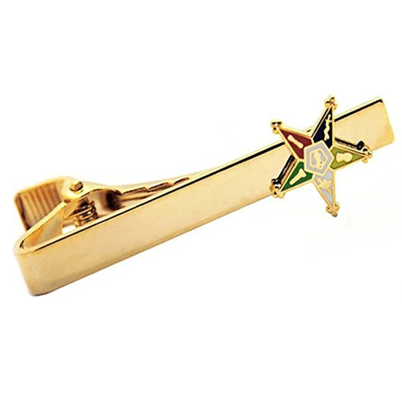 High Quality Design Gold Metal Mens Tie Bar Clip Cufflinks Tie Clip Set