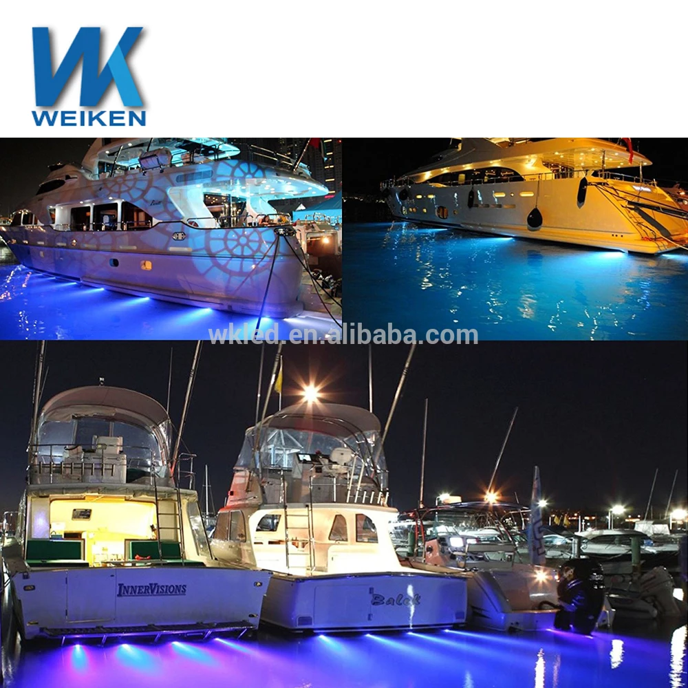 Red Green And Blue Powerful 30w Color Change Rgb Underwater Yacht Led