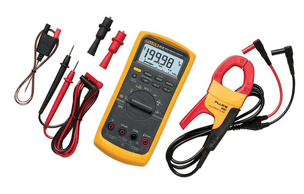 Cheap Fluke 87 Repair Parts Find Deals On Get Quotations Fluke 87v Imsk Digital Multimeter With I400 Clamp Meter Combo Kit