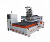 Auto change multi head woodworking ATC 3d engraving machine