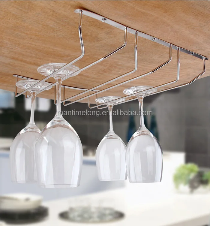 Wine Cup Wine Glass Holder Hanging Drinking Glasses Stemware Rack