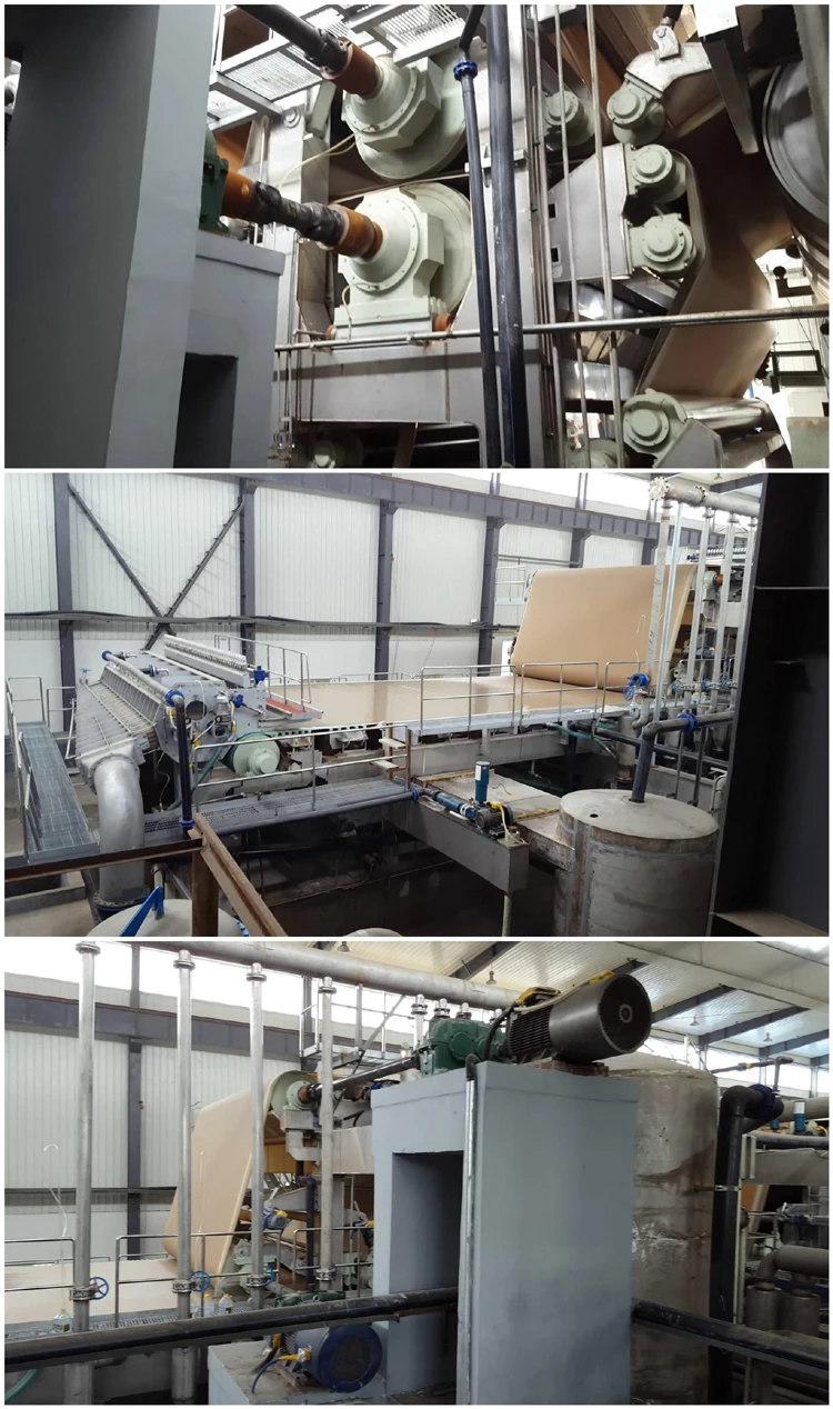 3600mm Waste Paper Recycling Machine Prices And Brown Carton Kraft