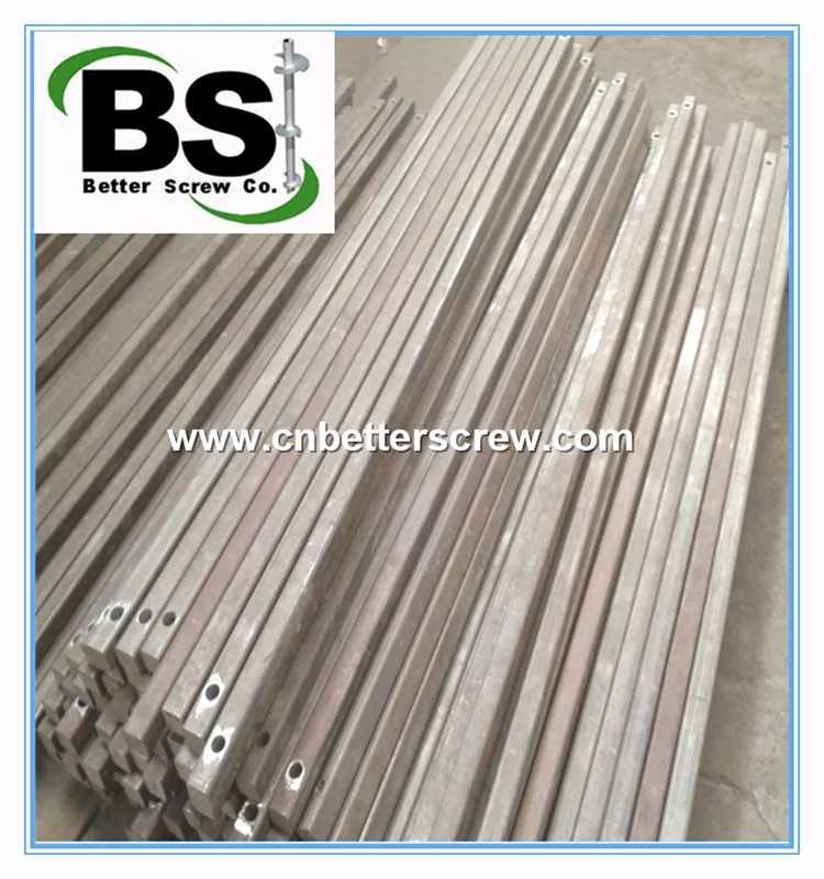 1-3/4 inch square bar helical anchor