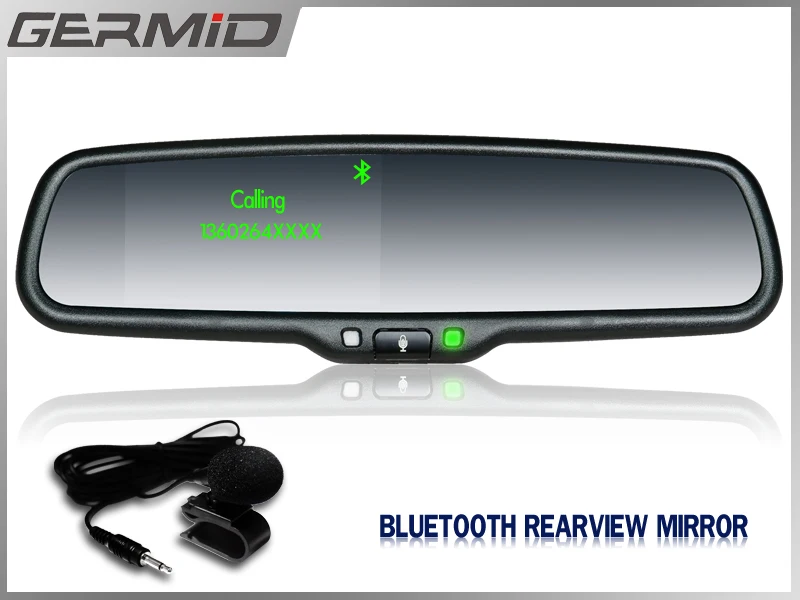 Car Stereo Bluetooth Car Rear View Mirror Bluetooth Handsfree Car Kit