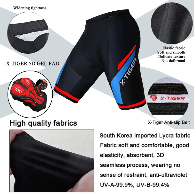 xtiger cycling shorts
