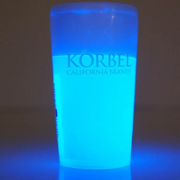 12oz Plastic Pp Events Glow Logo Printing Glow In The Dark Cup Buy