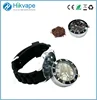 Factory price Watch Tobacco Grinder 42mm diameter 2 piece Metal Smoking Herb Grinder Easy to Carry Herb Grinder Watch