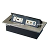 socket box with power, data, vga, mic