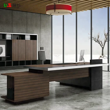 Lysun Design Walnut Wooden Luxury Ceo Office Table Buy Ceo Office Table Executive Office Table Design Office Furniture Table Designs Product On