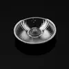 High reflective efficiency round plastic lens led projector lens GLA55 led projector lens