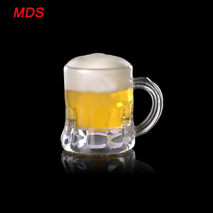 Elegant Transparent Cold Mini Glass Beer Mug With Handles Buy Mini