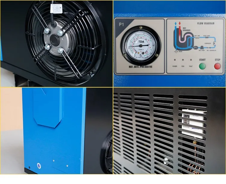 5hp Compressor Use Refrigerated Air Dryer Kdh-5f 0.7 M3/min With Ce For ...