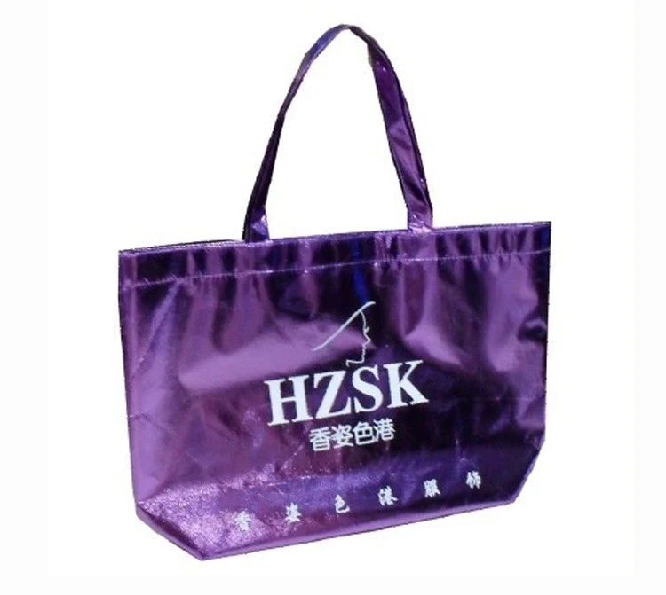 2019 Custom Design Cheap Recycled foil laminated Non Woven Bag, Folding Reusable Non-woven Shopping Bag
