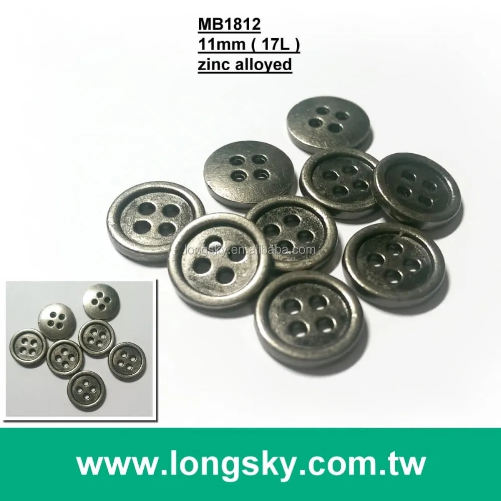 silver buttons online