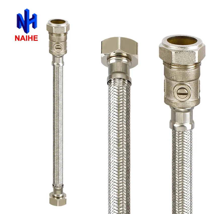 High Quality Epdm Inner Hose Cold And Hot Water Stainless Steel Braided