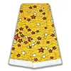 Queency Star Print African Lycra Fabric For Dance Swimwear Elasticized Fabric Spandex Fabric