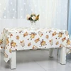 Custom logo Cheap fitted round table clothes