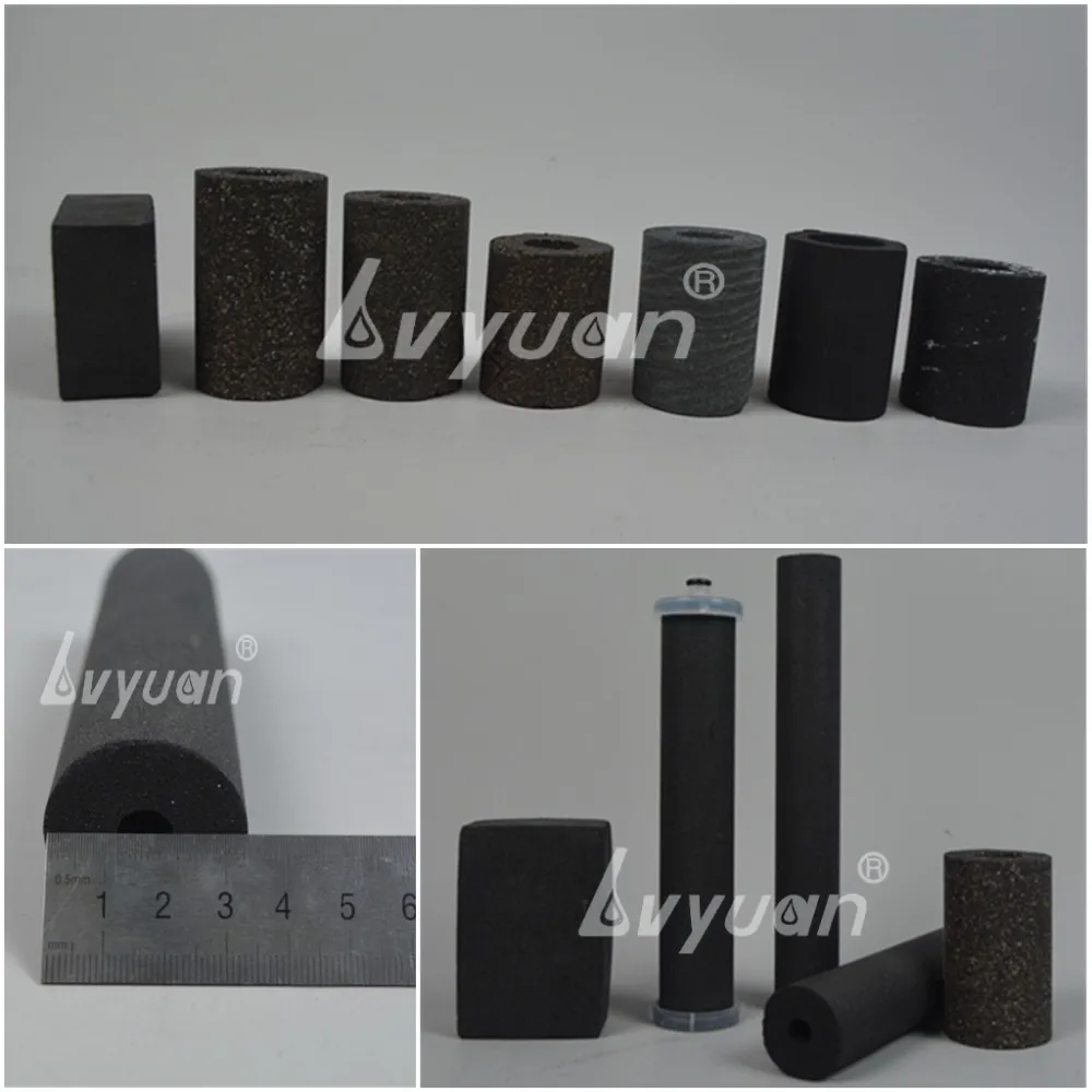 Lvyuan Newest carbon block filter cartridge exporter for purify
