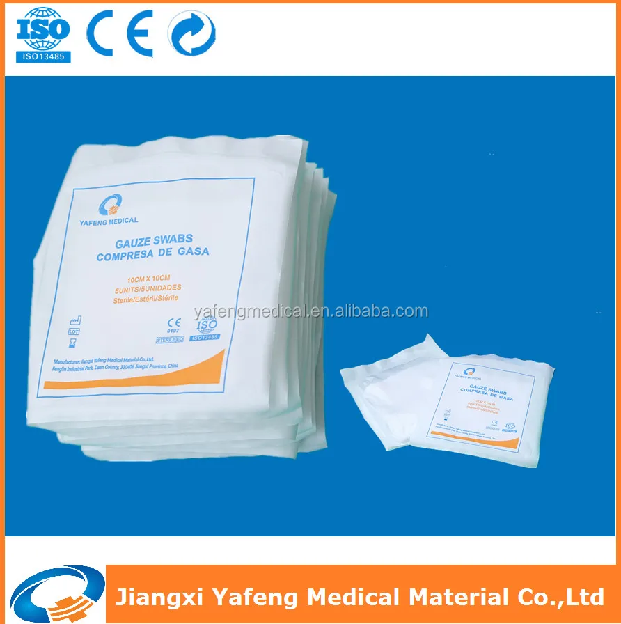 Compresa de gasa 10cmx10cm