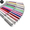Mix color small quantity Luxury slim metal crystal pen with laser logo