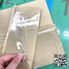 Plastic Self Adhesive Package Pocket,Clear Letter Size PVC Package with Back Glue, Clear Self Adhesive Pocket