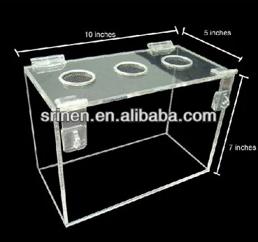 Clear Acrylic Animal Display Case Acrylic Cages - Buy Acrylic Animal ...