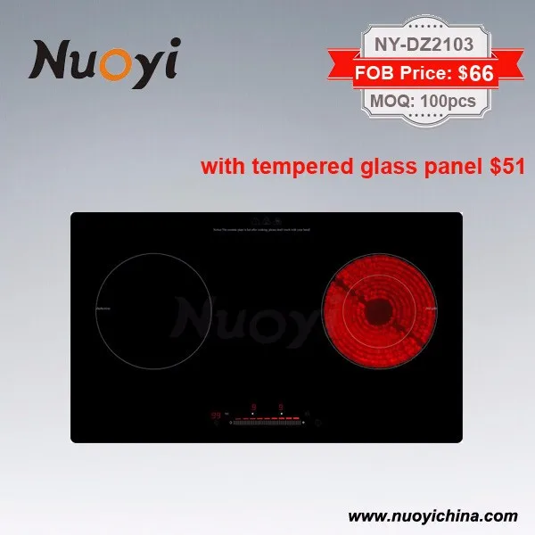 Eurokera Glass Ceramic Hob With 2 Induction Cooker Buy Induction