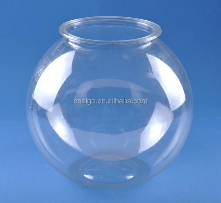 Clear Plastic Ronde Aquarium/mini Vissenkom - Plastic Kom Cups Product on