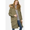 Women Winter Coat Long Winter Down Coat Office Style Outwear Ladies Coat