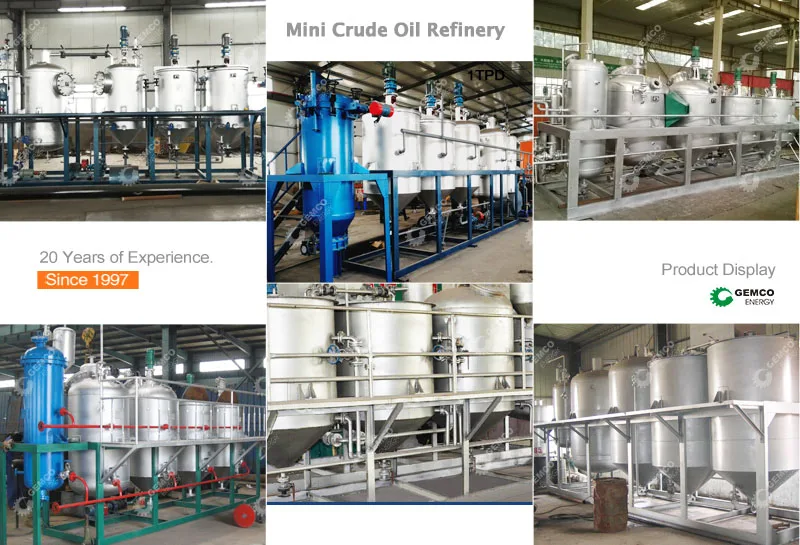 refinery machinery project palm oil mill plant